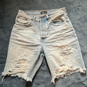 Abercrombie & Fitch High Rise Shorts